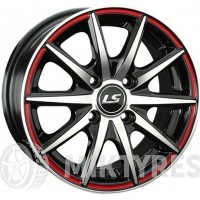 LS Wheels LS221 7x16 5x105 ET 36 Dia 56.6 (WRL)